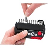 Wiha Set di punte FlipSelector Standard, 13 pezzi, Set di bit Nero/Rosso
