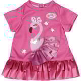 ZAPF Creation BABY born Dress Flamingo 43cm, Accessori della bambola BABY born Dress Flamingo 43cm, Vestito per bambola, 3 anno/i