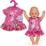 ZAPF Creation BABY born Dress Flamingo 43cm, Accessori della bambola BABY born Dress Flamingo 43cm, Vestito per bambola, 3 anno/i