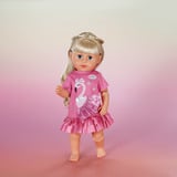 ZAPF Creation BABY born Dress Flamingo 43cm, Accessori della bambola BABY born Dress Flamingo 43cm, Vestito per bambola, 3 anno/i