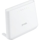 Zyxel DX3301-T0 router wireless Gigabit Ethernet Dual-band (2.4 GHz/5 GHz) Bianco Wi-Fi 6 (802.11ax), Dual-band (2.4 GHz/5 GHz), Collegamento ethernet LAN, ADSL, Bianco, Router da tavolo
