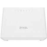 Zyxel DX3301-T0 router wireless Gigabit Ethernet Dual-band (2.4 GHz/5 GHz) Bianco Wi-Fi 6 (802.11ax), Dual-band (2.4 GHz/5 GHz), Collegamento ethernet LAN, ADSL, Bianco, Router da tavolo