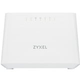 Zyxel DX3301-T0 router wireless Gigabit Ethernet Dual-band (2.4 GHz/5 GHz) Bianco Wi-Fi 6 (802.11ax), Dual-band (2.4 GHz/5 GHz), Collegamento ethernet LAN, ADSL, Bianco, Router da tavolo