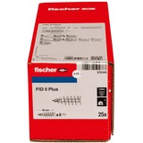 fischer FID II Plus, 570349, Tassello bianco