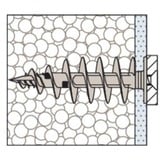 fischer Tassello per isolamento FID II Plus 80mm bianco