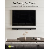 goobay Supporto da parete universale per soundbar, Montaggio a parete Nero