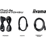 iiyama GB2470HSU-W6, Monitor di gioco bianco (matto)