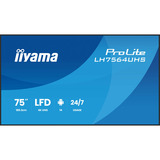 iiyama LH7564UHS-B1AG, Public Display Nero (opaco)