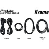 iiyama ProLite X2793QSU-B1, Monitor LED Nero (opaco)