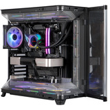 ALTERNATE Gaming-PC • RTX 5080 • AMD Ryzen™ 7 9800X3D • 32 GB RAM, PC Gaming Nero/trasparente