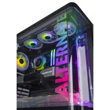 ALTERNATE Gaming-PC • RTX 5080 • AMD Ryzen™ 7 9800X3D • 32 GB RAM, PC Gaming Nero/trasparente