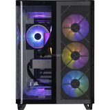 ALTERNATE Gaming-PC • RTX 5080 • AMD Ryzen™ 7 9800X3D • 32 GB RAM, PC Gaming Nero/trasparente