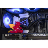 ALTERNATE Serie PC Personalizzata • Blue Lucky Elements, PC Gaming Nero
