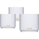 ASUS ZenWiFi XD5 (W-3-PK) Dual-band (2.4 GHz/5 GHz) Wi-Fi 6 (802.11ax) Bianco 2 Interno, Router bianco, Bianco, Interno, Router Mesh, Potenza, 646,5 m², Dual-band (2.4 GHz/5 GHz)
