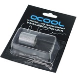 Alphacool 17047 parte e accessorio del sistema di raffreddamento del computer Guarnizione, Connessione cromo, Guarnizione, Ottone, Cromo, 1/4", Femmina, Femmina