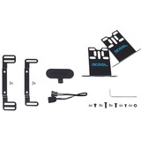 Alphacool Core 100 Aurora Reservoir Acetal/Acryl mit VPP Apex Pumpe, Pompa Nero