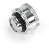 Alphacool Valvola di pressione ES G1/4" maschio, Connessione cromo/Nero