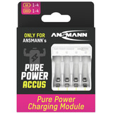 Ansmann Caricabatterie al litio Pure Power 1001-0181 bianco