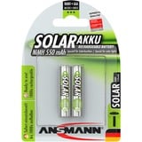 Ansmann Solar NiMH Batteria Micro AAA 550 mAh maxE 