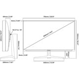 Arozzi AZ-NO-32T2K180, Monitor di gioco viola