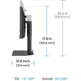 BenQ SW242Q, Monitor LED Nero