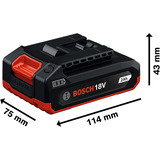 Bosch GBA18V-20, Batteria boxed
