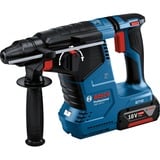 Bosch GBH 18V-24 C PROFESSIONAL 980 Giri/min SDS-plus, Trapano a percussione blu/Nero, SDS-plus, Nero, Blu, Rosso, Motore senza spazzole, 2,4 cm, 980 Giri/min, 2,6 J
