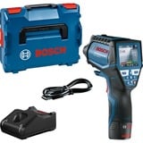 Bosch GIS 1000 C Professional Misuratore dell'umidità di temperatura, Rilevatore termico blu/Nero, Misuratore dell'umidità di temperatura, -40 - 1000 °C, 2 °C, -1 - 1%, °C, Con cavo e senza cavo