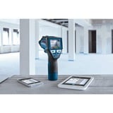 Bosch GIS 1000 C Professional Misuratore dell'umidità di temperatura, Rilevatore termico blu/Nero, Misuratore dell'umidità di temperatura, -40 - 1000 °C, 2 °C, -1 - 1%, °C, Con cavo e senza cavo