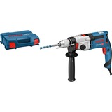 Bosch GSB 24-2 Professional 3000 Giri/min Nero, Blu, Grigio, Trapano a percussione blu/Nero, Cacciavite a percussione, Impugnatura a pistola, Nero, Blu, Grigio, 3000 Giri/min, 900 Giri/min, 3000 Giri/min