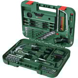 Bosch Set di utensili manuali avanzati S, 64 pezzi, Set di strumenti verde