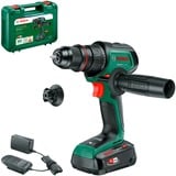 Bosch Trapano avvitatore a batteria AdvancedDrill 18V-80 QuickSnap verde/Nero
