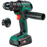 Bosch Trapano avvitatore a batteria AdvancedDrill 18V-80 QuickSnap verde/Nero