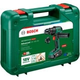 Bosch Trapano avvitatore a batteria AdvancedDrill 18V-80 QuickSnap verde/Nero