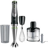 Braun MultiQuick 9 MQ 9135XI 0,6 L Frullatore ad immersione 1200 W Nero, Acciaio inossidabile, Frullatore a immersione Nero/in acciaio inox, Frullatore ad immersione, 0,6 L, Funzione pulsante, Tritaghiaccio, 1200 W, Nero, Acciaio inossidabile