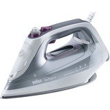 Braun SI 9187 EWH Ferro a vapore Eloxal 2800 W Bianco grigio, Ferro a vapore, Eloxal, 2,5 m, 230 g/min, Bianco, 50 g/min