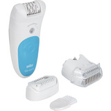 Braun Silk-épil 5-605 bianco/Blu chiaro