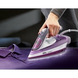 Braun TexStyle 5 SI 5037 VI Ferro a vapore Ceramica 2700 W Viola viola/Bianco, Ferro a vapore, Ceramica, 2 m, 50 g/min, Viola, 200 g/min