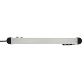 Brennenstuhl Premium-Protect-Line 1391010610, Ciabatta Nero/alluminio