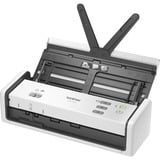 Brother ADS-1300 scanner Scanner ADF 600 x 600 DPI A4 Bianco, Input scanner grigio, 215,9 x 355,6 mm, 600 x 600 DPI, 1200 x 1200 DPI, 7 ppm, Scanner ADF, Bianco
