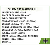 COBI Sd.Kfz.139 Marder III, Giochi di costruzione 