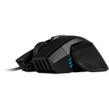 Corsair IRONCLAW RGB mouse Mano destra USB tipo A 18000 DPI Nero, Mano destra, USB tipo A, 18000 DPI, Nero