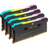 Corsair Vengeance CMH64GX4M4E3200C16 memoria 64 GB 4 x 16 GB DDR4 3200 MHz 64 GB, 4 x 16 GB, DDR4, 3200 MHz, 288-pin DIMM, Nero