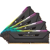 Corsair Vengeance CMH64GX4M4E3200C16 memoria 64 GB 4 x 16 GB DDR4 3200 MHz 64 GB, 4 x 16 GB, DDR4, 3200 MHz, 288-pin DIMM, Nero