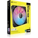 Corsair iCUE LINK RX140 RGB, Ventola Nero