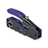 DeLOCK 90577, Pinza crimpatrice Nero/Blu