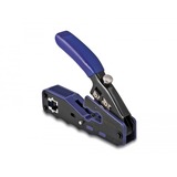 DeLOCK 90577, Pinza crimpatrice Nero/Blu