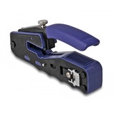 DeLOCK 90577, Pinza crimpatrice Nero/Blu