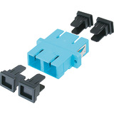 Digitus Accoppiatore fibra ottica, duplex, presa SC > SC, multimodo OM3, Frizione celeste