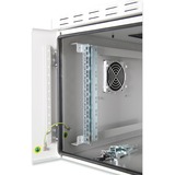 Digitus Alloggiamento a parete IP55 - per uso in ambienti esterni - 600x600 mm (L x P), IT armadio grigio chiaro, Da parete, 100 kg, Grigio